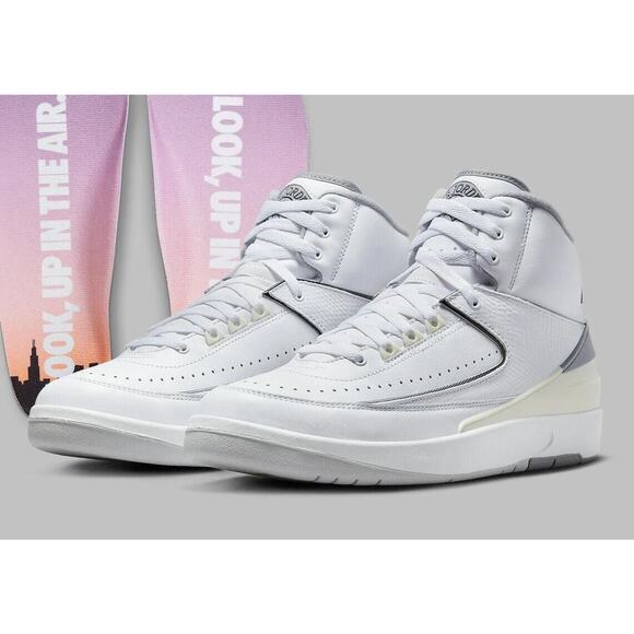 Jordan Other - SZ 8m - Air Jordan 2 "Cement Grey" Shoes, New w/ Box